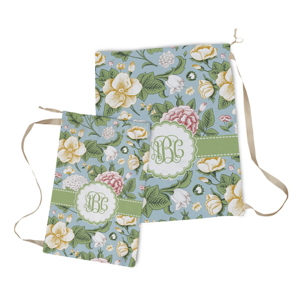 Vintage Floral Laundry Bag - Both Bags