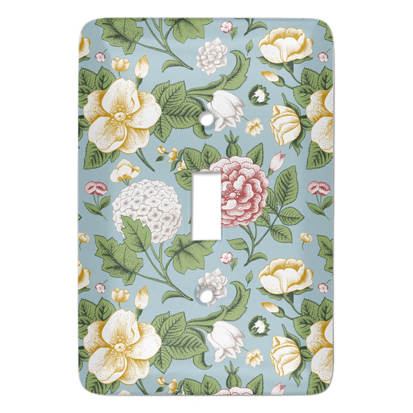Custom Vintage Floral Light Switch Cover