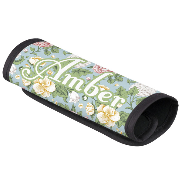Custom Vintage Floral Luggage Handle Cover (Personalized)