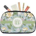 Vintage Floral Makeup / Cosmetic Bag - Medium (Personalized)