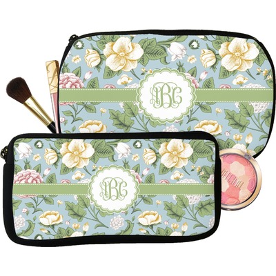 Vintage Floral Makeup / Cosmetic Bag (Personalized)
