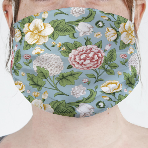 Custom Vintage Floral Face Mask Cover