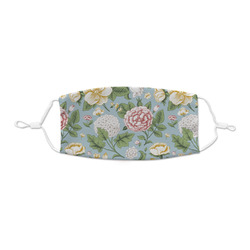 Vintage Floral Kid's Cloth Face Mask - XSmall