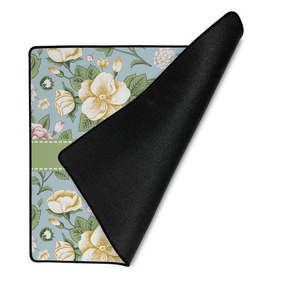 Vintage Floral Medium Gaming Mats - FRONT W/FOLD