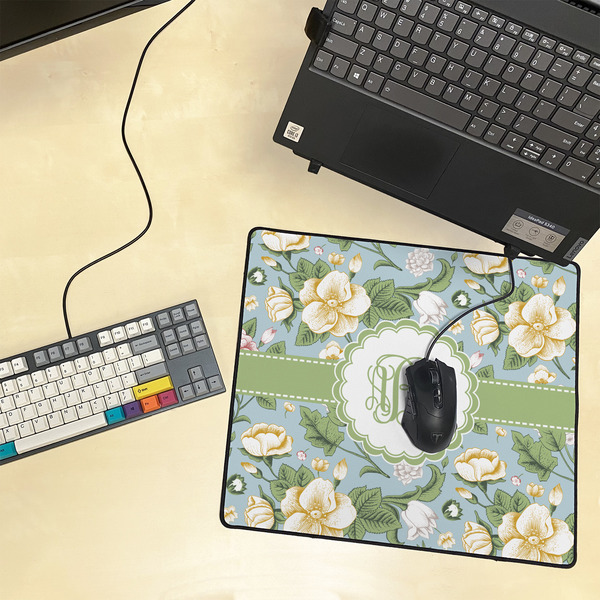 Vintage Floral Medium Gaming Mats - LIFESTYLE