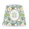 Vintage Floral Poly Film Empire Lampshade - Front View