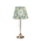 Vintage Floral Medium Lampshade (Poly-Film) - LIFESTYLE (on stand)