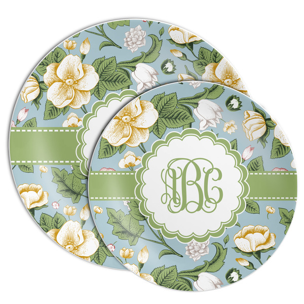 Vintage Floral Melamine Plates - PARENT/MAIN