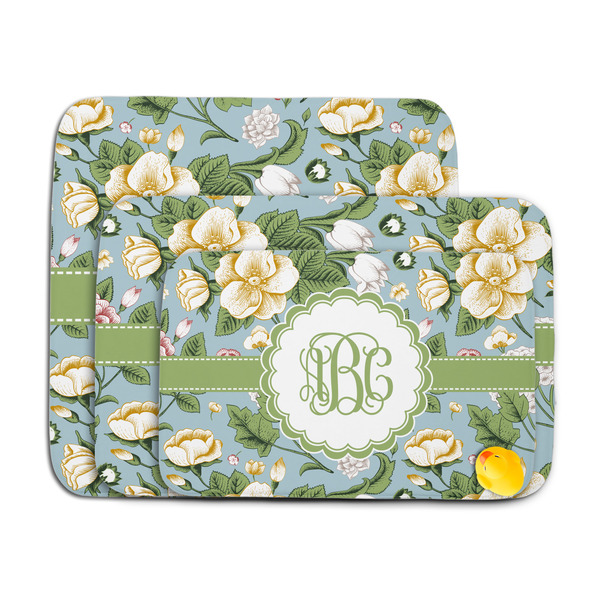 Vintage Floral Memory Foam Bath Mat - MAIN PARENT
