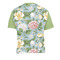 Vintage Floral Men's Crew Neck T Shirt Medium - Back