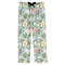 Vintage Floral Mens Pajama Pants - M