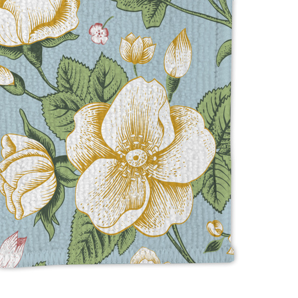 Vintage Floral Microfiber Dish Rag - DETAIL