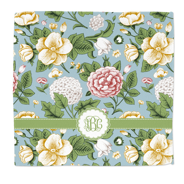 Custom Vintage Floral Microfiber Dish Rag (Personalized)