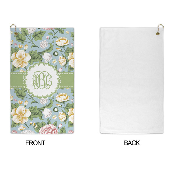 Vintage Floral Microfiber Golf Towels - APPROVAL