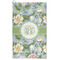 Vintage Floral Microfiber Golf Towel - Large (Personalized)