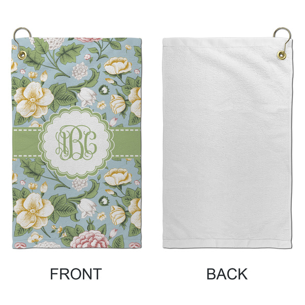 Vintage Floral Microfiber Golf Towels - Small - APPROVAL