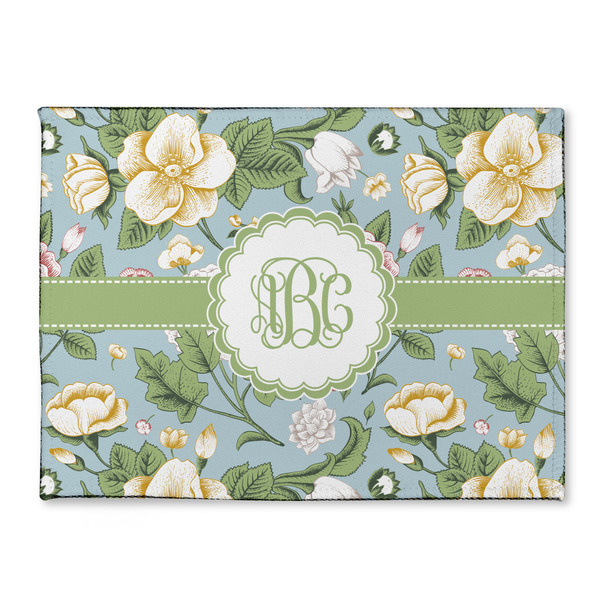 Custom Vintage Floral Microfiber Screen Cleaner (Personalized)