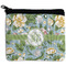 Vintage Floral Rectangular Coin Purse (Personalized)