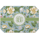 Vintage Floral Dining Table Mat - Octagon (Single-Sided) w/ Monogram