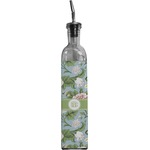 Vintage Floral Oil Dispenser Bottle (Personalized)