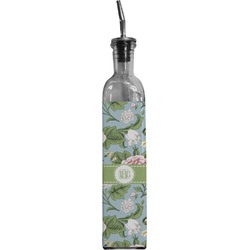 Vintage Floral Oil Dispenser Bottle (Personalized)