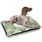 Vintage Floral Outdoor Dog Beds - Large - IN CONTEXT