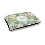 Vintage Floral Outdoor Dog Bed - Medium (Personalized)
