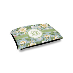Vintage Floral Outdoor Dog Bed - Small (Personalized)