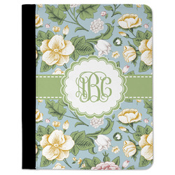 Vintage Floral Padfolio Clipboard - Large (Personalized)