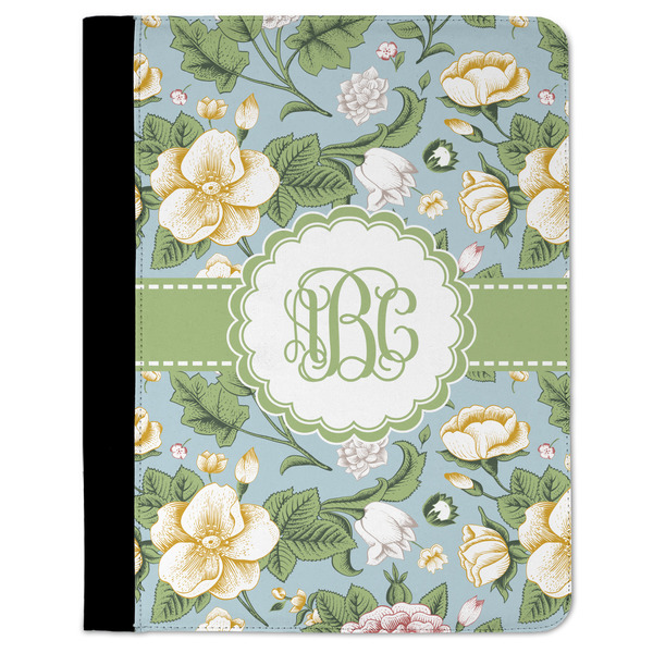 Custom Vintage Floral Padfolio Clipboard (Personalized)