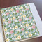 Vintage Floral Page Dividers - Set of 5 - In Context
