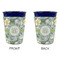 Vintage Floral Party Cup Sleeves - without bottom - Approval