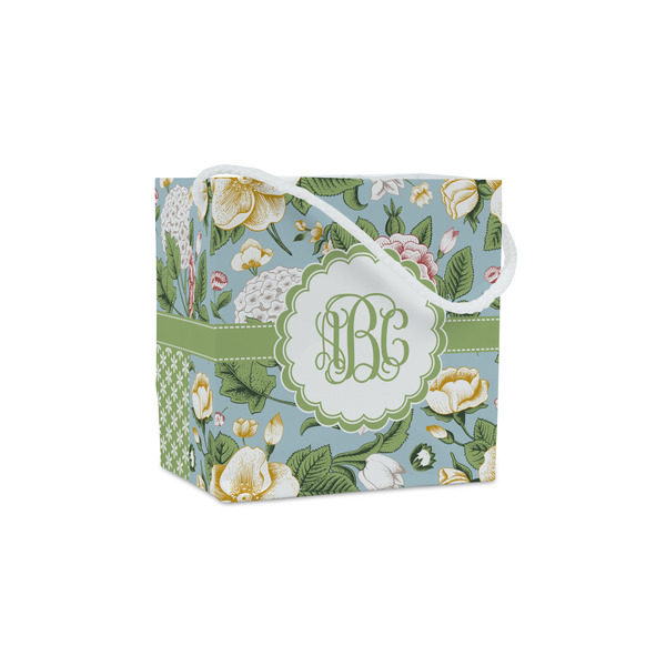 Custom Vintage Floral Party Favor Gift Bags (Personalized)