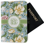 Vintage Floral Passport Holder - Fabric (Personalized)