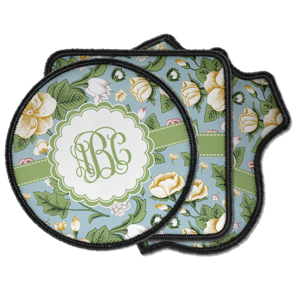 Custom Vintage Floral Iron on Patches (Personalized)