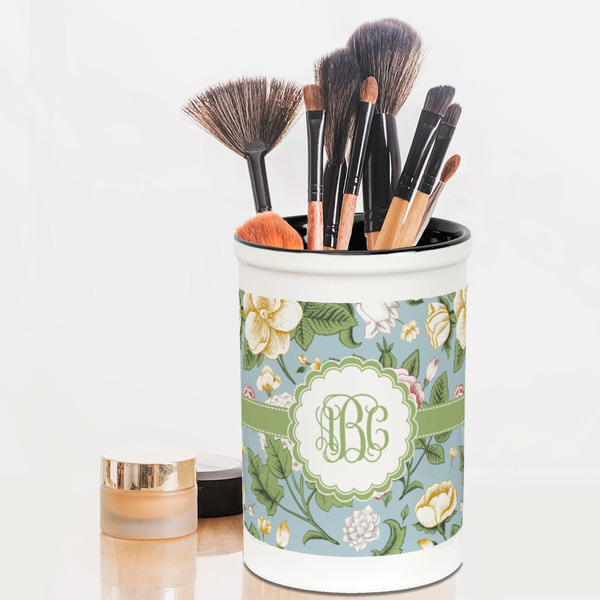 Vintage Floral Pencil Holder - LIFESTYLE makeup