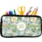 Vintage Floral Neoprene Pencil Case - Small w/ Monogram
