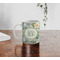Vintage Floral Personalized Coffee Mug - Lifestyle
