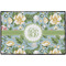 Vintage Floral Personalized Door Mat - 36x24 (APPROVAL)