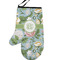Vintage Floral Left Oven Mitt (Personalized)