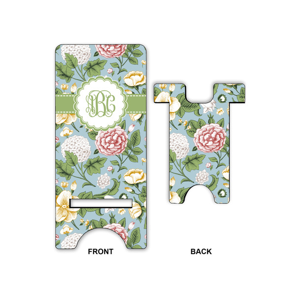 Vintage Floral Phone Stand - Front & Back