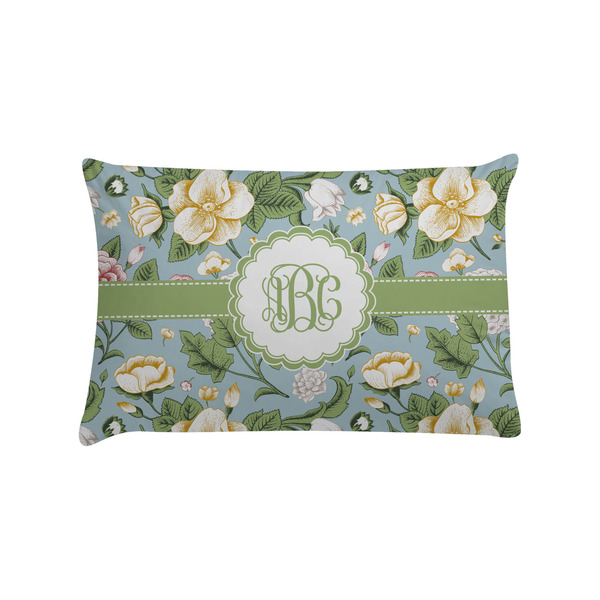 Custom Vintage Floral Pillow Case - Standard (Personalized)