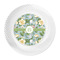 Vintage Floral Plastic Party Dinner Plates - Approval