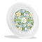 Vintage Floral Plastic Party Dinner Plates - 10" (Personalized)