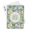 Vintage Floral Playing Cards (Personalized)
