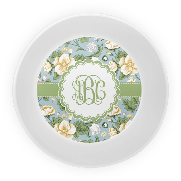 Vintage Floral Melamine Bowl - Center