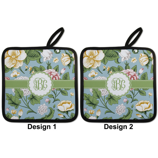 Vintage Floral Pot Holders - Set of 2 APPROVAL