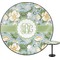 Vintage Floral Round Table (Personalized)