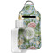 Vintage Floral Sanitizer Holder Keychain - Large with Case