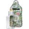 Vintage Floral Hand Sanitizer & Keychain Holder - Large (Personalized)